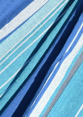 Függőágy TEXTIL 200x100cm kék-fehér