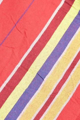 Függőágy TEXTIL 200x100cm piros-sárga