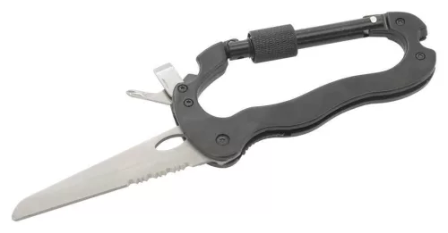 Többfunkciós karabiner 5 az 1-ben