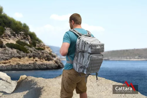 Hátizsák 45L BLUE-GREY