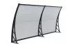 Rojaplast bejárati polikarbonát előtető 200x100cm