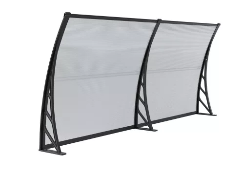Rojaplast bejárati polikarbonát előtető 200x100cm