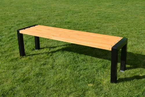 Rojaplast Opolánky fenyőfáből készült, fém szerkezetű kerti pad, 162 cm 