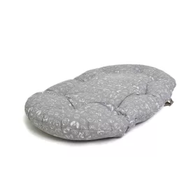 Petsy Max pamut kutyapárna 120 cm, szürke/ fehér mintás