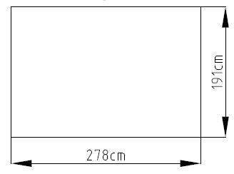 Rojaplast Luke "A-2" fém kerti ház, tároló szürke - 278 x 191 x 195 cm