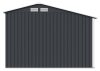 Rojaplast Luke "A" fém kerti ház, tároló szürke - 278 x 127 x 195 cm