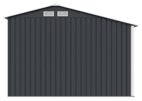 Rojaplast Luke "A" fém kerti ház, tároló szürke - 278 x 127 x 195 cm