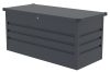 Rojaplast Max A fém kerti tároló doboz, 295 L - sötétszürke