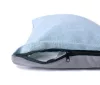 Petsy Dony kutya, macska poliészter fekhely - világoskék-szürke - 55 cm 