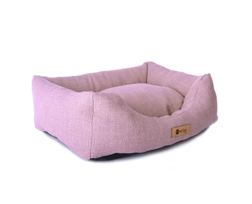 Petsy Connie poliészter kutyafekhely - pink-szürke - 65 cm