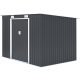 Rojaplast S2001C fém kerti ház, tároló, szürke - 261 x 181 x 176 cm 