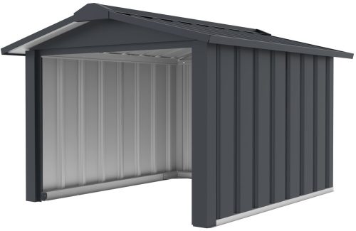 Rojaplast Smart A fém robotfűnyíró garázs - sötétszürke