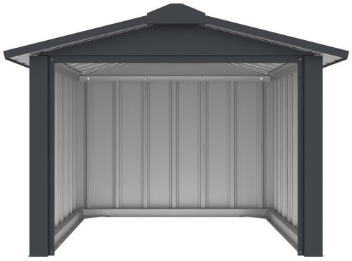 Rojaplast Smart A fém robotfűnyíró garázs - sötétszürke