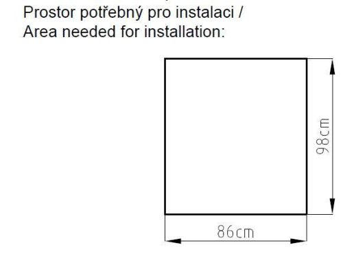 Rojaplast Smart A fém robotfűnyíró garázs - sötétszürke