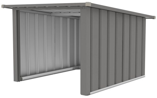 Rojaplast Smart B fém robotfűnyíró garázs - világosszürke