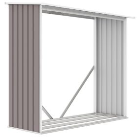 Rojaplast WC-A fém kerti fatároló 182 x 75 cm