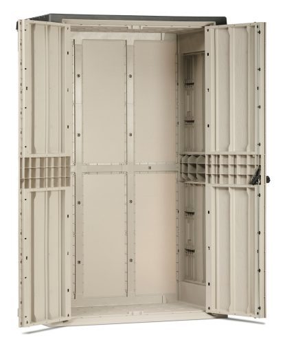 Toomax Stora way high beige 1670 literes beltéri-kültéri műanyag szekrény - bézs