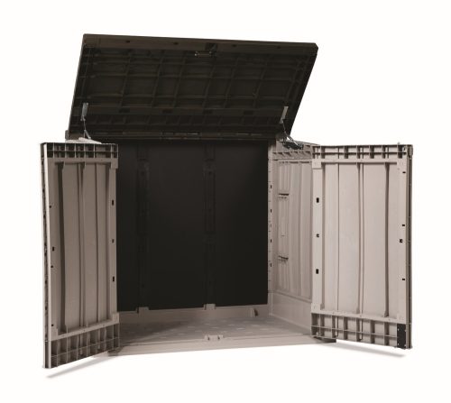 Toomax Stora Way Plus XL beige 1270 literes műanyag beltéri-kültéri szekrény - bézs