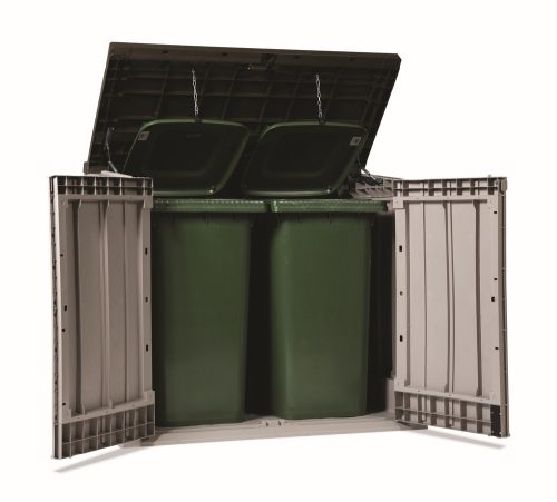 Toomax Stora Way Plus XL beige 1270 literes műanyag beltéri-kültéri szekrény - bézs