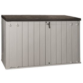   Toomax Stora way plus 2XL beige 2270 literes műanyag beltéri-kültéri szekrény - bézs