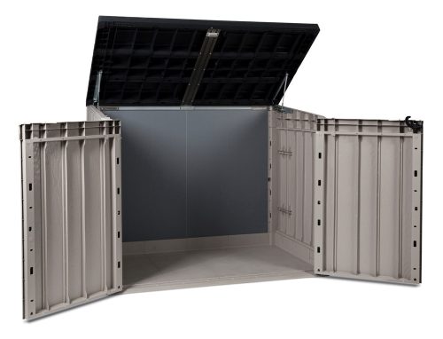 Toomax Stora way plus 2XL beige 2270 literes műanyag beltéri-kültéri szekrény - bézs