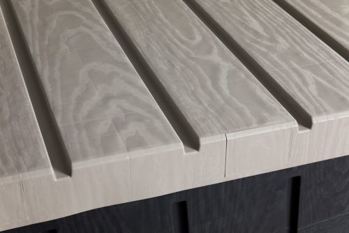 Toomax Stora way plus 2XL grafit 2270 literes műanyag beltéri-kültéri szekrény - grafit/világos szürke