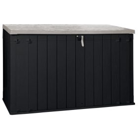   Toomax Stora way plus 3XL grafit 2770 literes műanyag beltéri-kültéri szekrény - grafit/ világos szürke