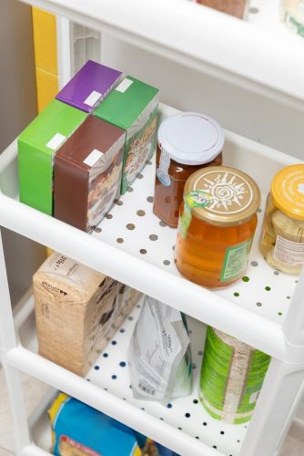 Dea Home LINDA négy szintes polcos állvány