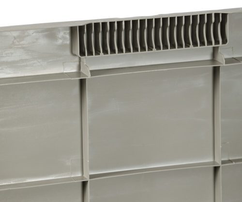 TOOMAX Woodys Grey 280 literes kerti műanyag tárolódoboz - világosszürke