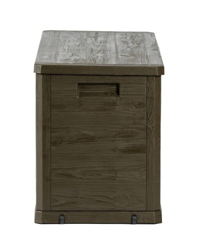 Toomax Woodys brown 280 literes műanyag kerti tárolódoboz - barna