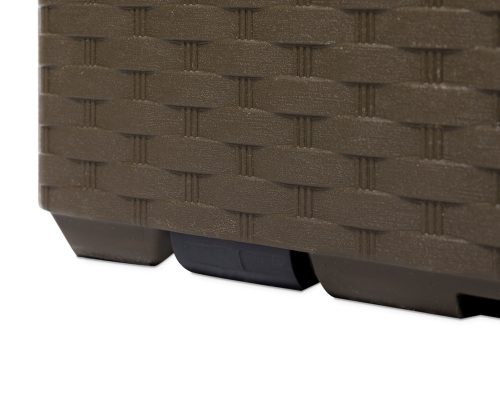 Toomax Portofino brown 340 literes műanyag kerti tárolódoboz - barna