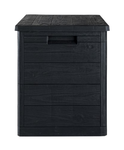 Toomax Woodys grafit 160 literes műanyag kerti tárolódoboz