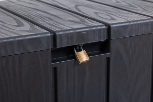 Toomax Bravo 270 literes műanyag kerti tárolódoboz - grafit