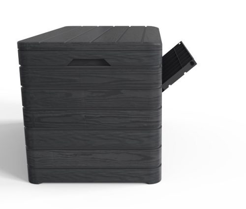 Toomax Dolomiti grafit 970 literes műanyag kerti tárolódoboz
