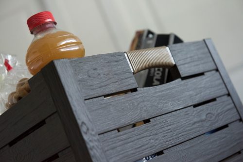 Toomax Florida műanyag összecsukható kerti tároló láda 50 L , grafit