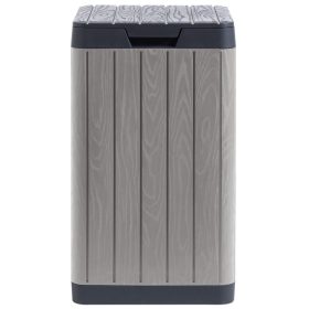   Toomax Rio Garden műanyag kerti tároló 80 L - világosszürke/grafit