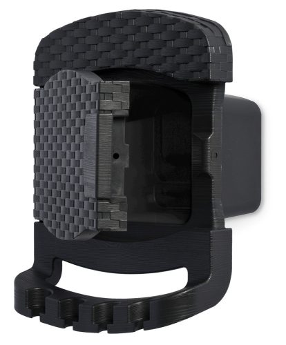 Toomax Tubo grafit műanyag kerti fali tömlőtartó - grafit