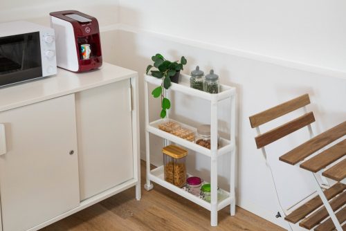 Dea Home TINA gurulós polcos állvány