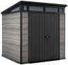 Keter PENT SIGNATURE 7×7 kerti fészer – DECOCOAT, 4,7 m², Storm Grey