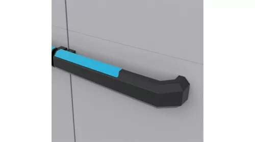 LINEAR műanyag tároló szekrény magas