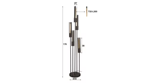 TUBE állólámpa 5B