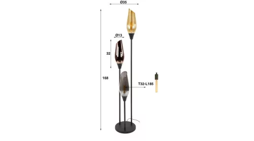 COCOON állólámpa 3B