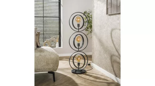 TURN AROUND állólámpa 3B faszén