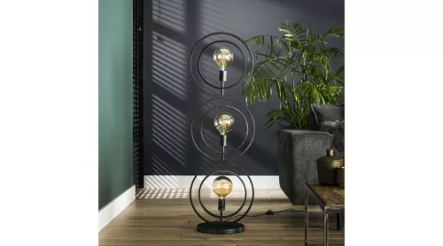 TURN AROUND állólámpa 3B faszén