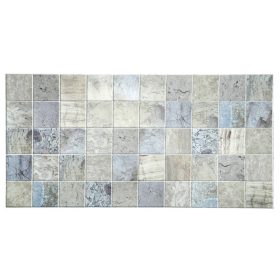 Dekor PVC falpanel kék márvány