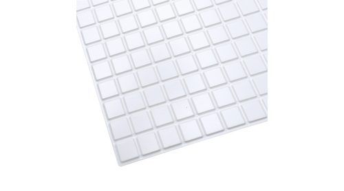 Dekor PVC falpanel fehér mozaik