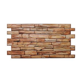 Dekor PVC falpanel kareliai agyag mintás