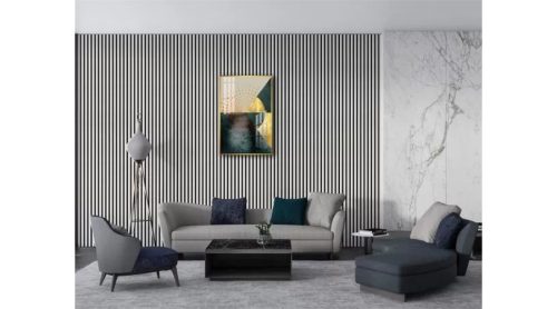 Akusztikus falpanel falra és mennyezetre antik fehér