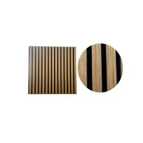 Akusztikus falpanel falra és mennyezetre 60x60 cm Teak