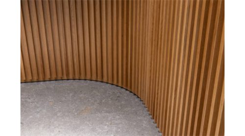 Flexi akusztikus falpanel világos dió 240x60x0,8 cm